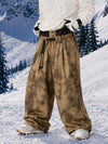 Pantalon de snowboard ample OG pour homme, style urbain, inspiré des vêtements de travail, avec rivets apparents et coupe large.