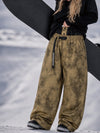 Pantalon de snowboard ample OG à coupe large et finitions rivetées, inspiré des vêtements de travail urbains pour femmes