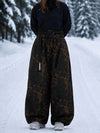 Pantalon de snowboard ample et polyvalent Hyper Beast pour femme