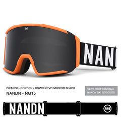 Lunettes de ski/snowboard unisexes Nandn Mountain Chill