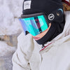 Lunettes de ski emblématiques unisexes Nandn respectueuses des animaux