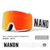Lunettes de ski/snowboard unisexes Nandn Mountain Chill