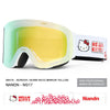 Lunettes de ski/snowboard unisexes Nandn, protection ouvrables