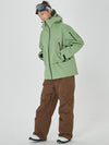 Veste de snowboard anorak Mountain Breaker pour femme avec pantalon de ski cargo stylé