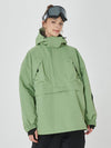 Anorak ample Alpine Freerider pour femme avec deux poches cargo poitrine