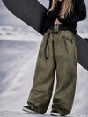 Pantalon de snowboard ample OG à coupe large et finitions rivetées, inspiré des vêtements de travail urbains pour femmes