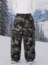 Pantalon de ski ample Nightline Park pour homme avec courbes réfléchissantes