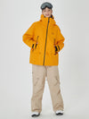 Veste de snowboard anorak Mountain Breaker pour femme avec pantalon de ski cargo stylé