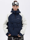 Veste bomber de snowboard Mountain Freestyle pour femme avec poche cargo