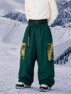 Pantalon de ski cargo freestyle ample Park Rider Hyper Flux Urban Graffiti pour homme