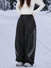 Pantalon de snowboard ample et réfléchissant Nightline Park Rider pour femme