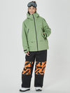 Veste de ski freestyle Mountain Breaker pour femme et pantalon de ski à empiècements graphiques