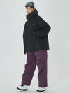 Veste de snowboard anorak Mountain Breaker pour femme avec pantalon de ski cargo stylé