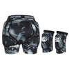 Ensemble short de protection 3D et genouillères de ski et snowboard unisexe Gsou Snow
