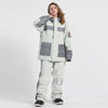 Ensemble veste et pantalon de ski unisexe Gsou Snow Venture Neon Glimmer pour femme et enfant