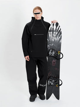 Pantalon de snowboard en denim imperméable et chaud Snowall pour homme, style hip-hop