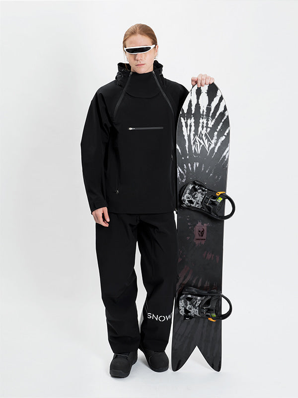 Pantalon de snowboard en denim imperméable et chaud Snowall pour homme, style hip-hop