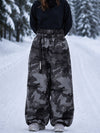 Pantalon de snowboard ample et polyvalent Hyper Beast pour femme
