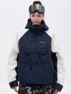 Veste de snowboard bomber camouflage Mountain Freestyle pour femme avec poche cargo