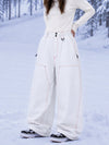 Pantalon de snowboard UrbanCraft Utility Baggy pour femme avec empiècements renforcés pour le freeride