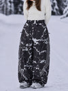 Pantalon de snowboard ample et réfléchissant Nightline Park Rider pour femme