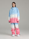 Ensemble veste et pantalon de ski unisexe Searipe Superb à dégradé pour femme