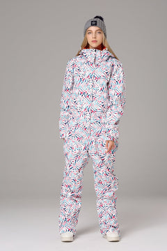 Combinaisons de ski une pièce Searipe Chic pour femmes, combinaisons d'hiver, combinaisons de neige