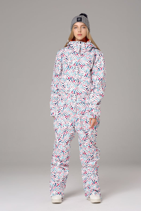 Combinaisons de ski une pièce Searipe Chic pour femmes, combinaisons d'hiver, combinaisons de neige