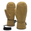 Moufles d'hiver Gsou Snow en cuir de chèvre pour femmes, toutes saisons