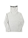 Pull de ski d'hiver chaud à col montant pour femme (taille L)
