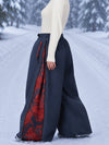 Pantalon de snowboard freestyle Hyper Flux extra ample pour femme avec fermeture éclair latérale et empiècement graffiti