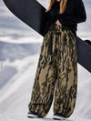 Pantalon de snowboard ample et polyvalent Hyper Beast pour femme