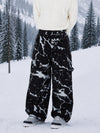 Pantalon de snowboard ample UrbanCraft pour homme, conçu pour une mobilité accrue des genoux.