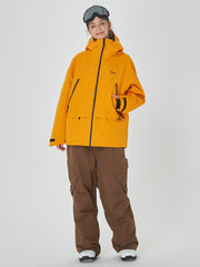 Veste de snowboard anorak Mountain Breaker pour femme avec pantalon de ski cargo stylé