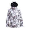 Combinaison de snowboard imperméable SMN Winter Flowers Beauty pour femme