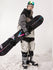 Combinaison de ski deux pièces unisexe Vector réfléchissante et colorée pour homme