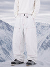 Pantalon de snowboard UrbanCraft Freeride Utility Baggy pour homme avec empiècements renforcés