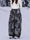 Pantalon de snowboard ample et réfléchissant Nightline Park Rider pour femme