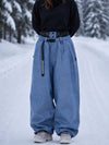 Pantalon de snowboard ample OG à coupe large et finitions rivetées, inspiré des vêtements de travail urbains pour femmes