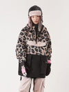 Anorak d'hiver unisexe réfléchissant et coloré pour homme et femme, idéal pour le snowboard.