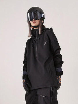 Anorak de neige unisexe Vector à capuche en polaire isolée