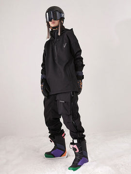 Combinaison de snowboard d'hiver isolée deux pièces Vector Pioneer pour femme