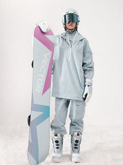 Combinaison de snowboard d'hiver isolée Vector Pioneer deux pièces pour homme