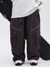 Pantalon de ski ample et oversize Mountain Chill Streetstorm pour femme
