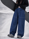 Pantalon de snowboard UrbanCraft Utility Baggy pour femme avec empiècements renforcés pour le freeride