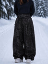 Pantalon de snowboard ample OG à coupe large et finitions rivetées, inspiré des vêtements de travail urbains pour femmes