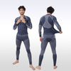 Ensemble de sous-vêtements techniques fonctionnels, chauds et confortables pour hommes Snowshred