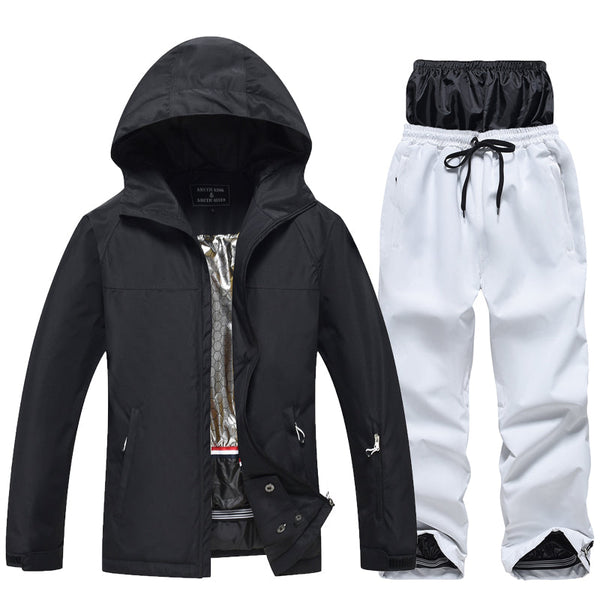 Combinaison de ski d'hiver pour homme, style freeride.