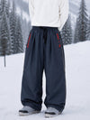 Pantalon de snowboard freestyle Hyper Flux Extra Baggy pour homme avec fermeture éclair latérale et empiècement graffiti
