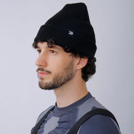 Bonnet de ski unisexe en crochet avec pompon